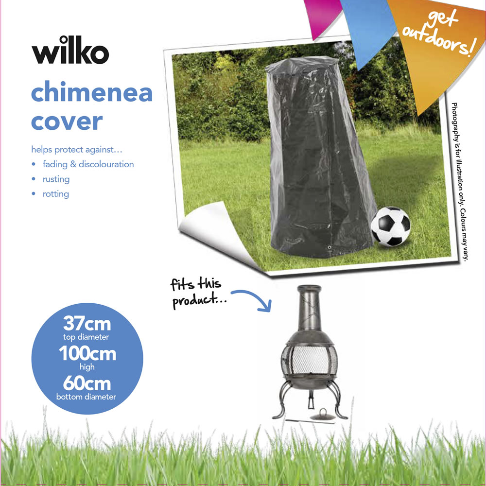 Wilko Chimenea Cover Polyethylene Image 2