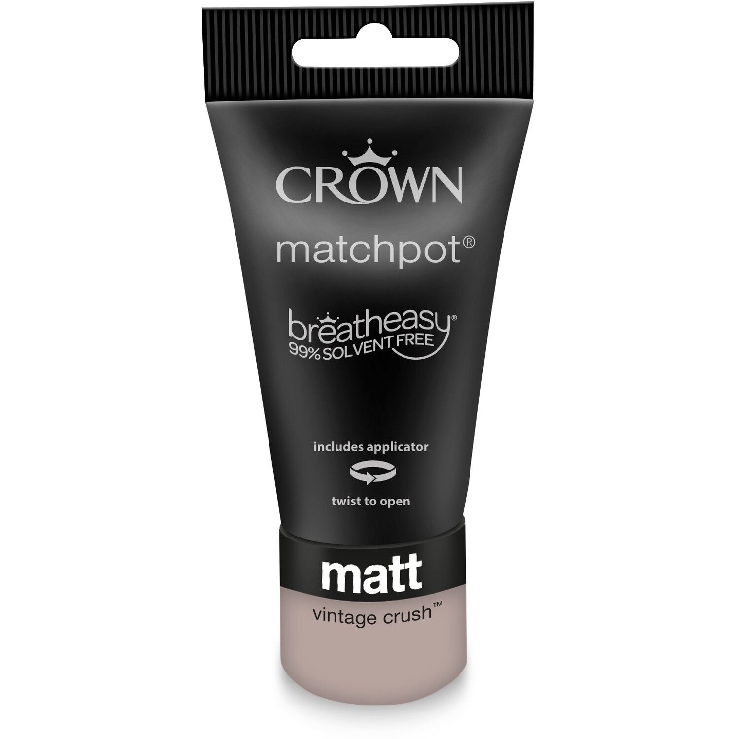 Crown Breatheasy Vintage Crush Matt Feature Wall Tester Pot 40ml Image