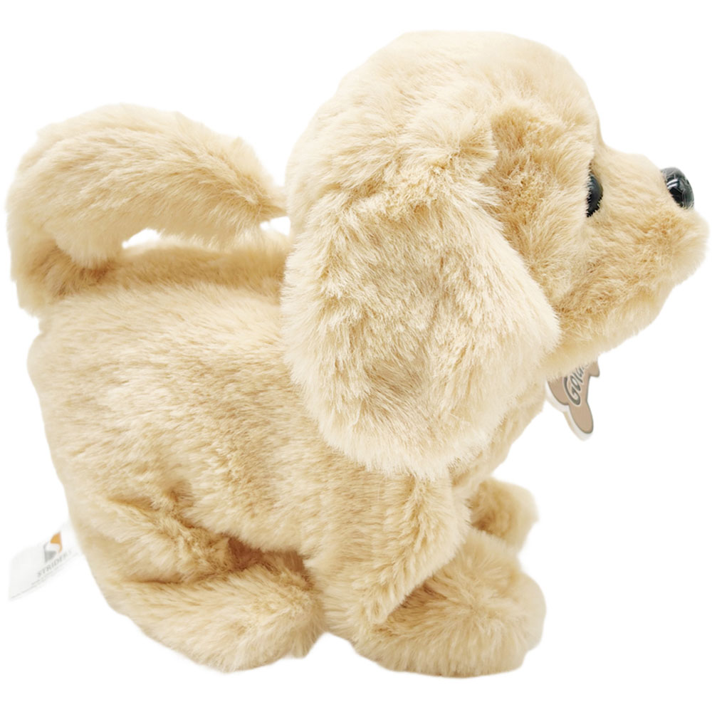 Pugs at Play Goldie The Golden Retriever Interactive Walking Dog Plush Soft Toy Image 3