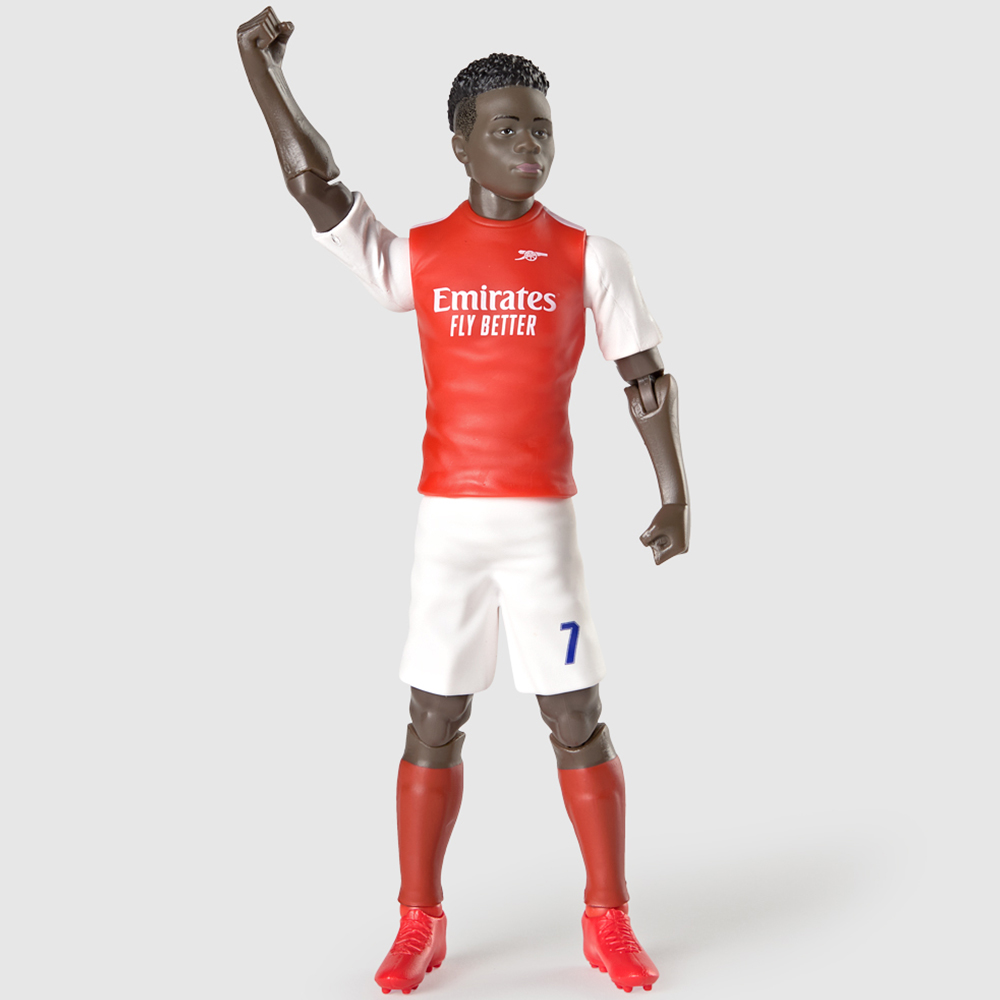 Banbo Saka Arsenal Fully Articulated Football Figurine Image 3