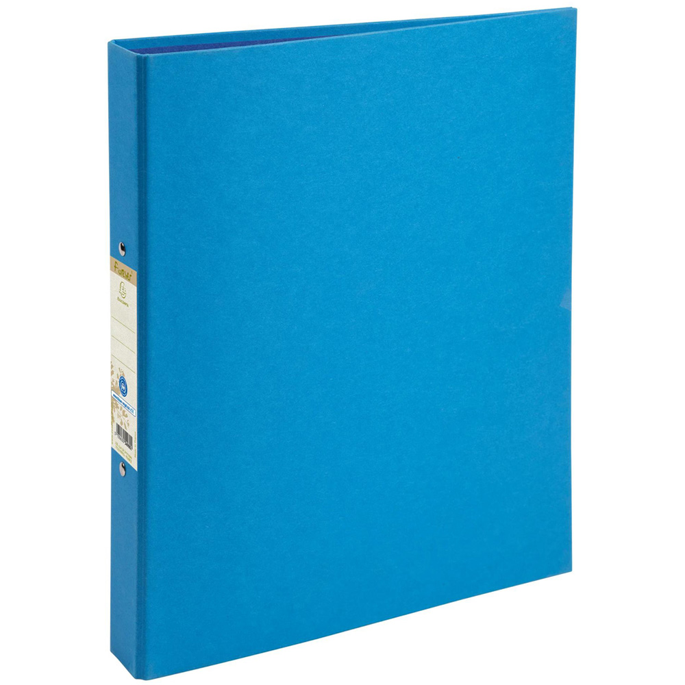 Exacompta Forever Recycled A4 Light Blue 2R Ring Binder 40mm 10 Pack Image 1