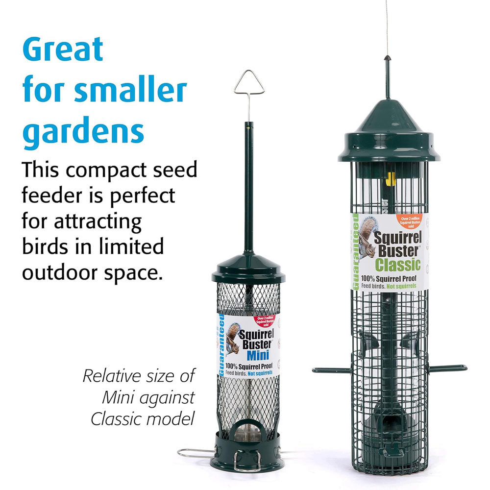 Happy Beaks Brome Squirrel Buster Mini Seed Feeder Image 6