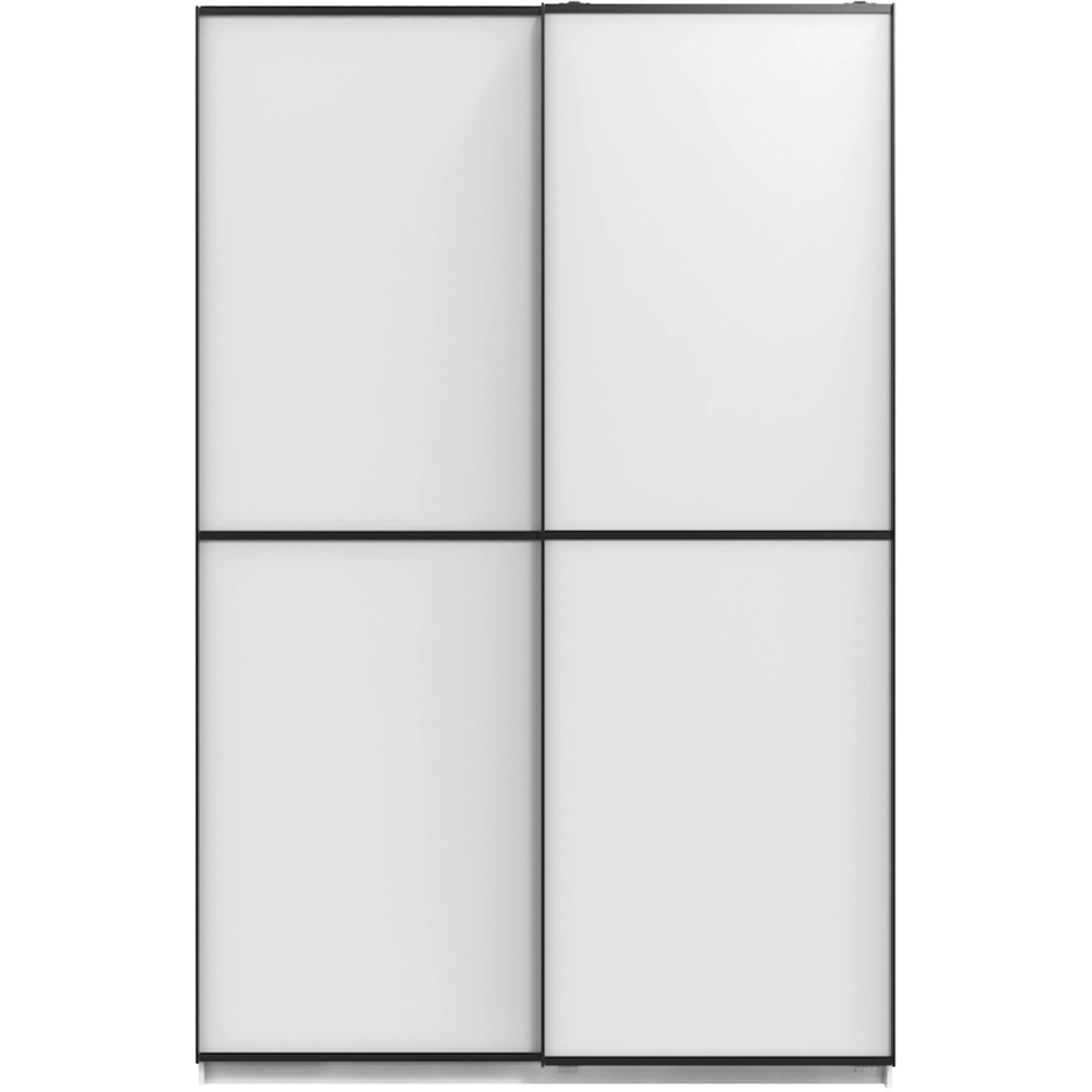 TJ'S Ulm 2 Door White Sliding Wardrobe 135cm Image 4