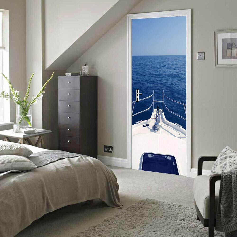 Walplus Sea Door Mural Image 3