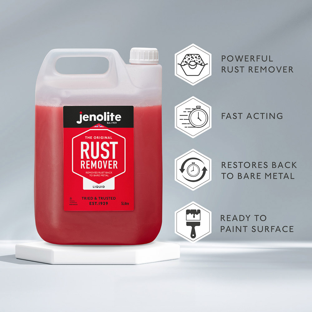 Jenolite Rust Remover Liquid 5L Image 2
