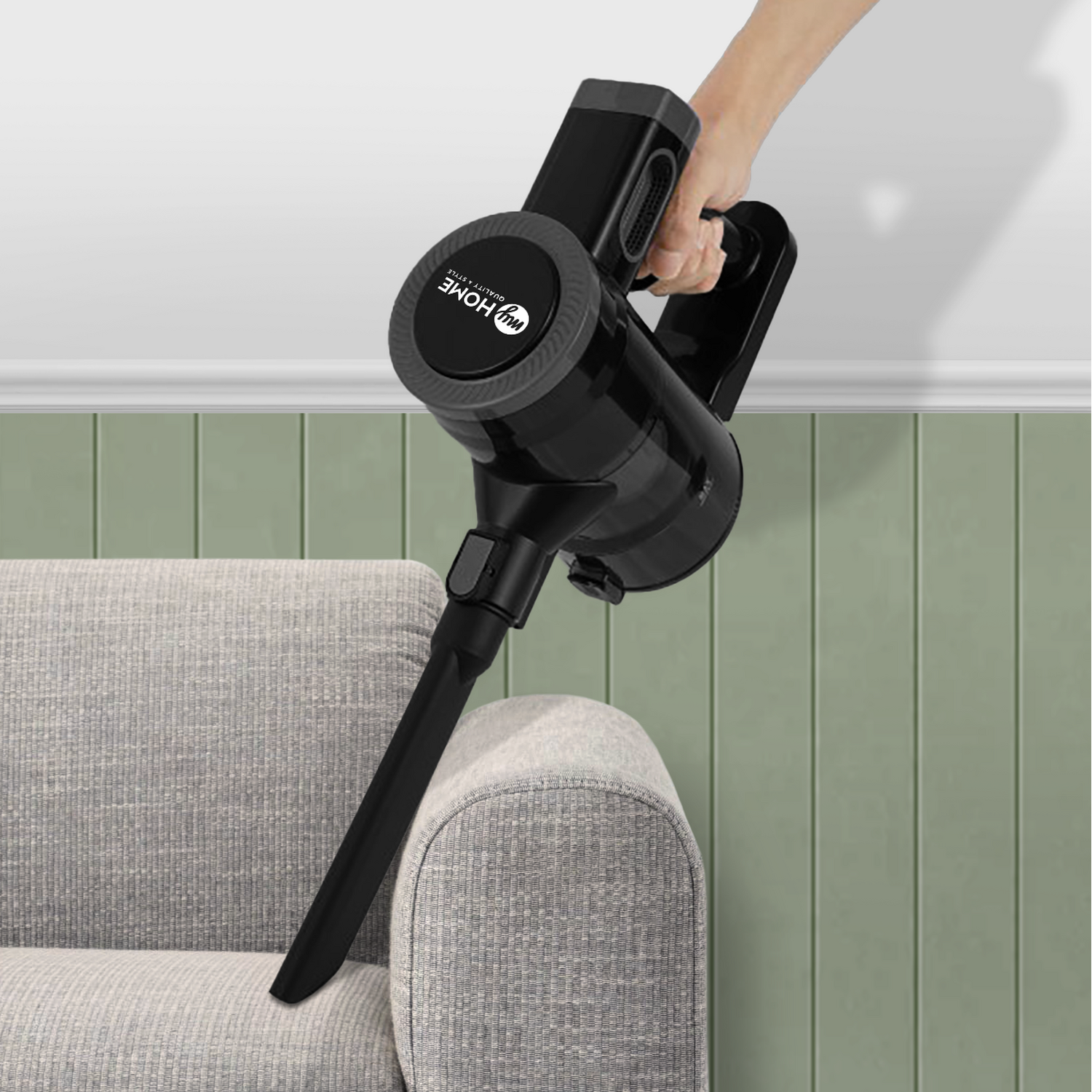 My Home Self-Standing Cordless Vacuum Black Image 3