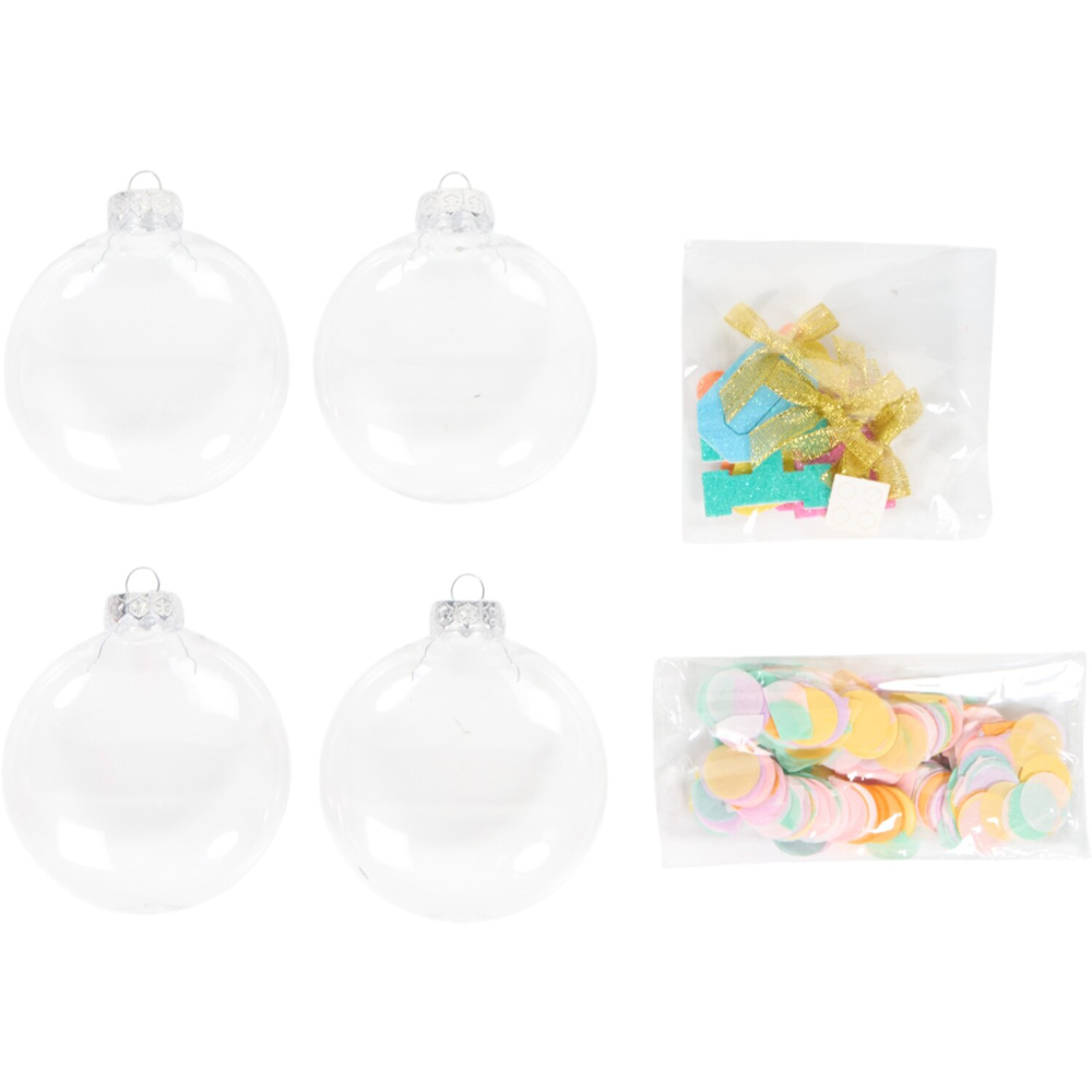 Make Your Own Pom Pom Baubles Kit Image 2