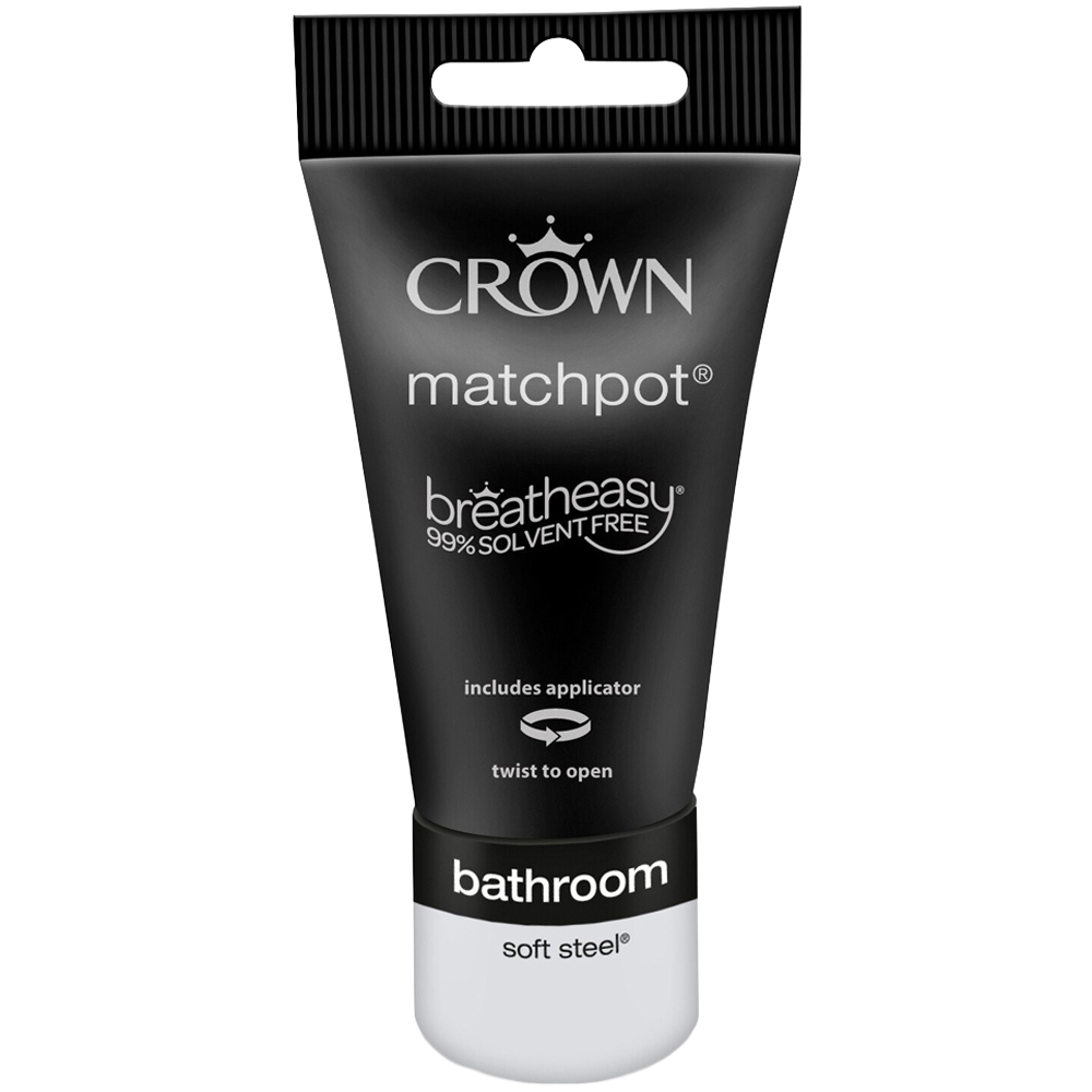Crown Bathroom Tester 40ml - Soft Steel Image 1