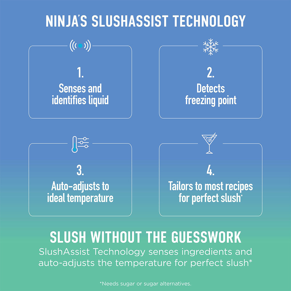 Ninja SLUSHi XL FS601UKPK1 Pink Frozen Drink Maker Image 6