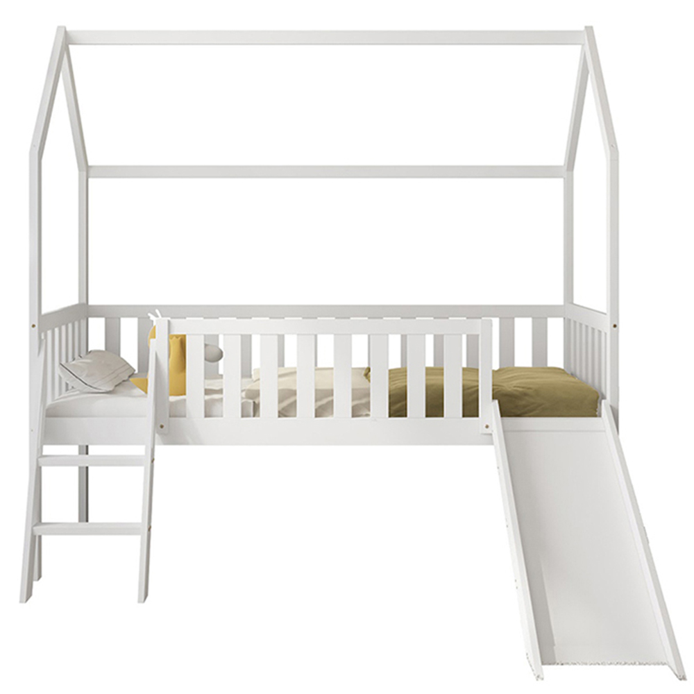 Flair Explorer White Pine Mid Sleeper with Slide and Rails Image 3