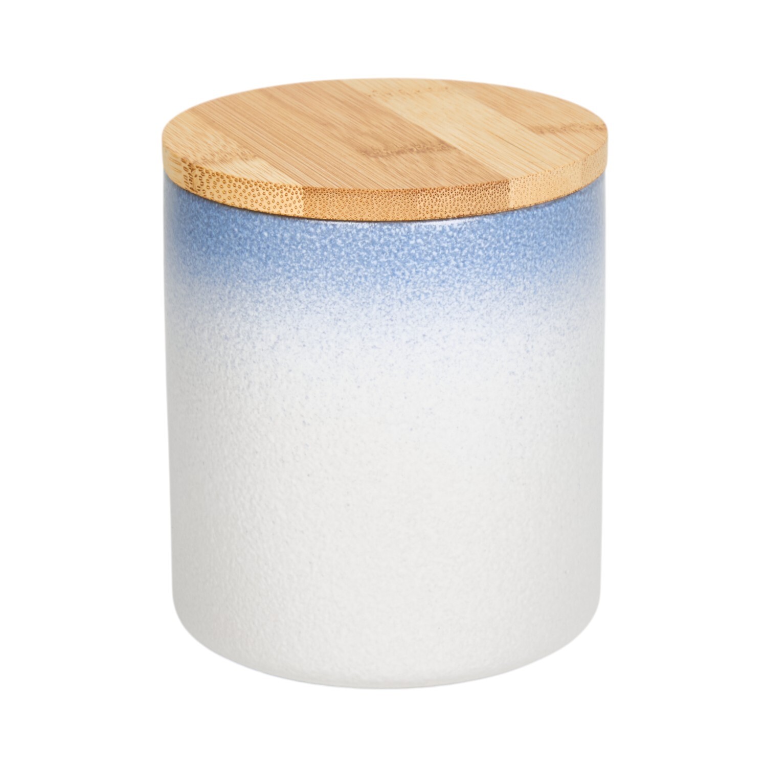 Oasis Reactive Glaze CanisterBlue Image 1