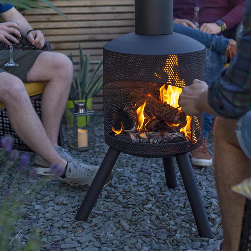 La Hacienda Santana Steel Chimenea Image 3