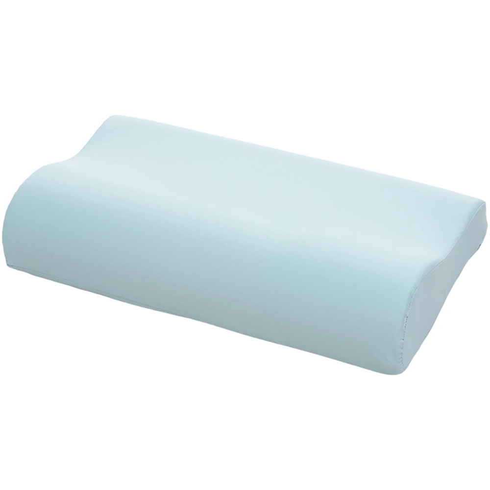 Living and Home Light Green Memory Foam Cooling Pillow with Removable Cover 60 x 40cm 2 Pack Image 1