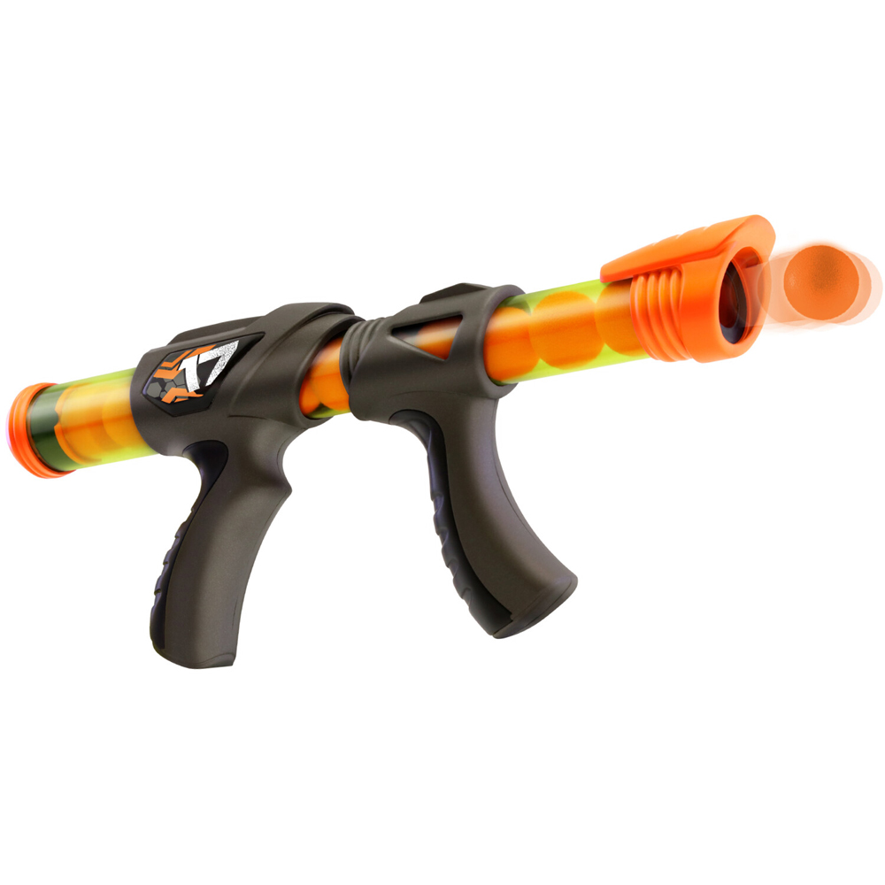 Power Pop Blaster Gun Toy Orange Image 2