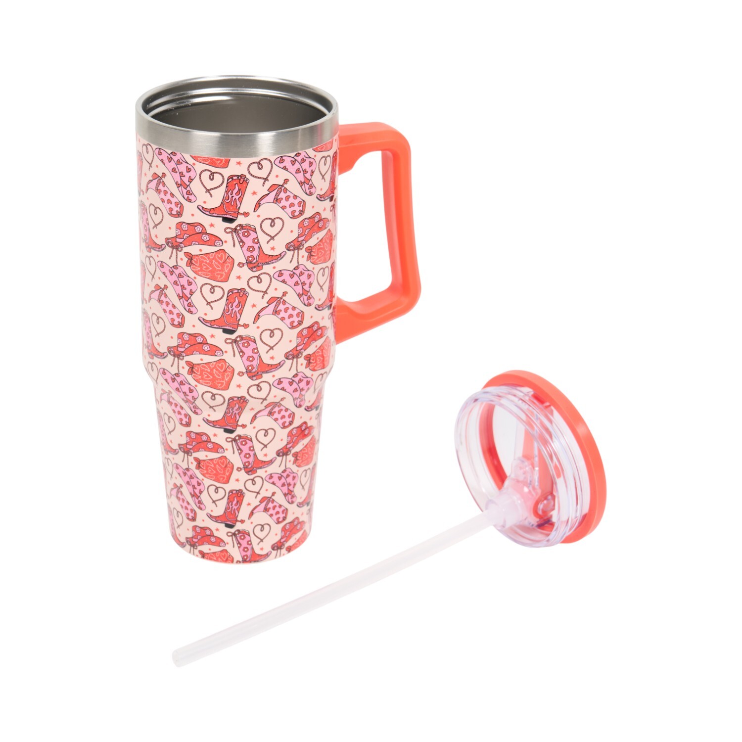 Nitro Cowboy Stainless Steel Tumbler with Lid Image 9