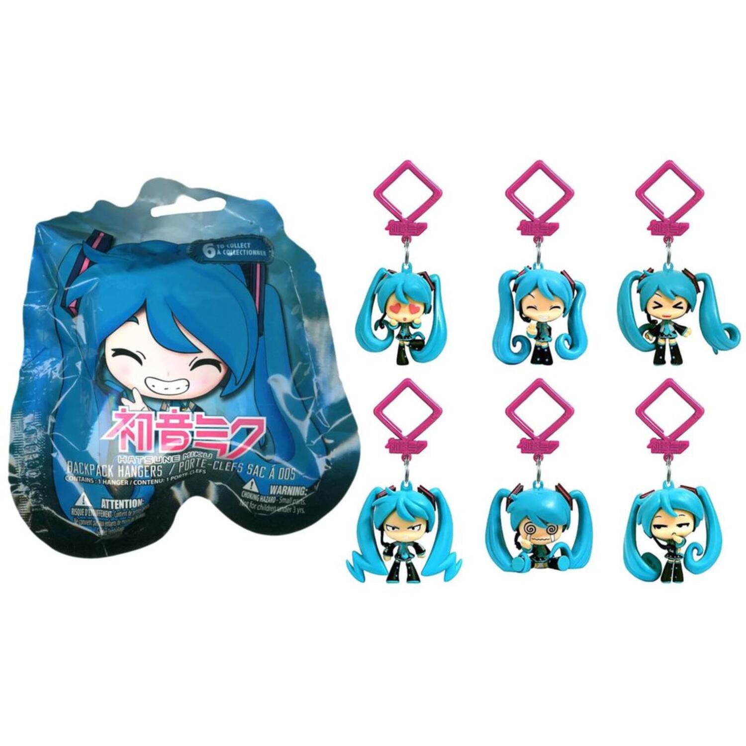 Hatsune Miku Backpack Hangers - Blue Image