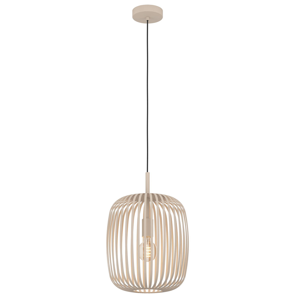 EGLO Romazzina Sandy Caged Pendant Light Image 1
