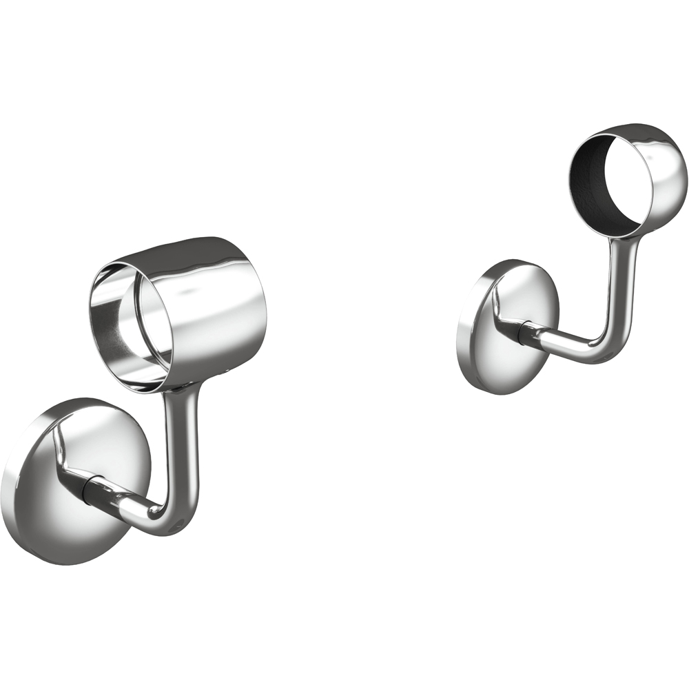 Rothley Polished Steel Stair Handrail Kit 3.6m Image 3