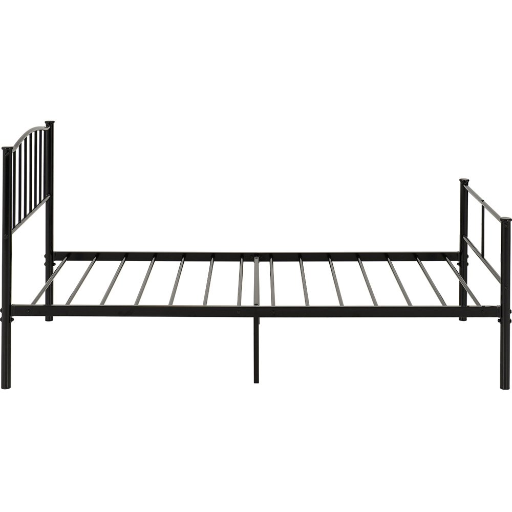 Seconique Newton Single Black Bed Frame Image 5