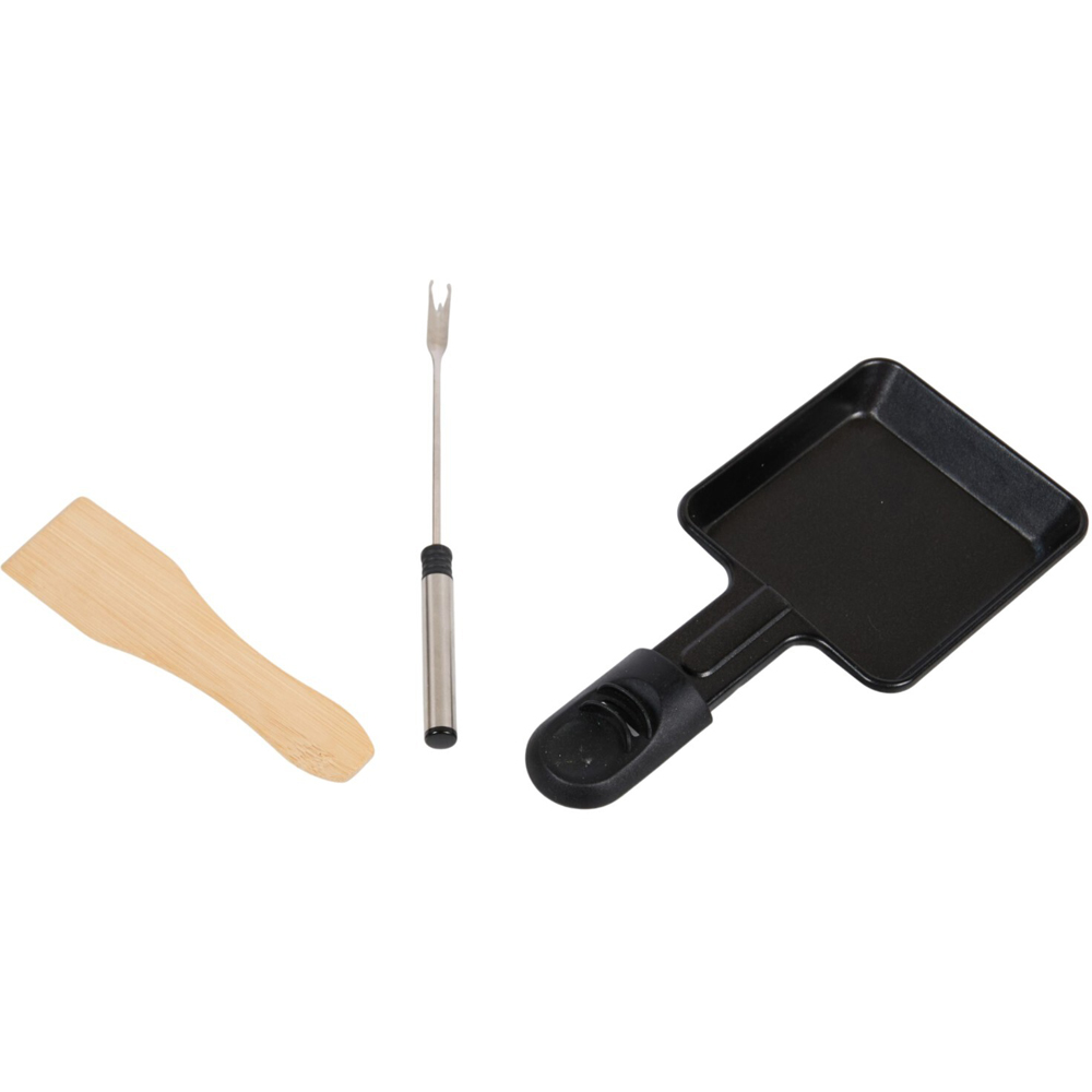 Raclette Grill with Fondue and Accessories Black Image 8