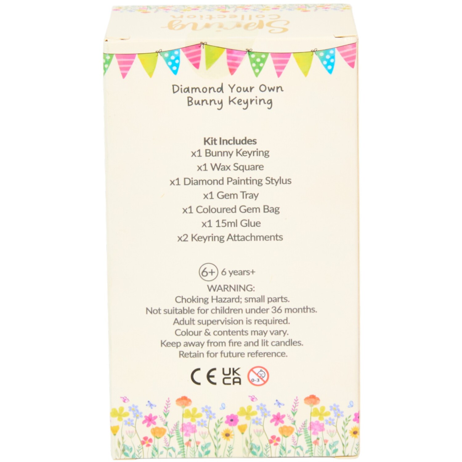 Diamond Your Own Bunny Keyring Kit Image 6