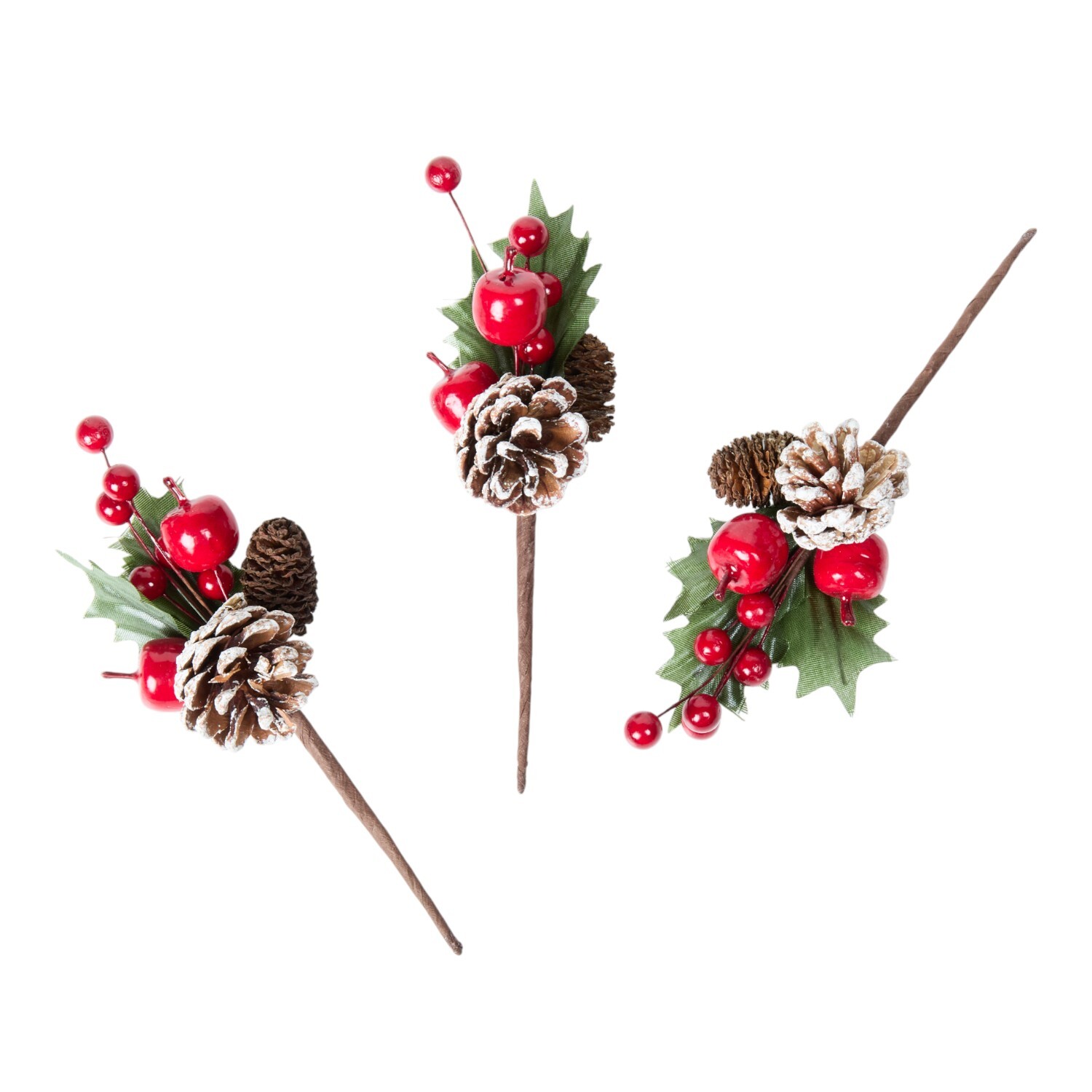 Pack of 10 Mini Christmas Picks Image 3