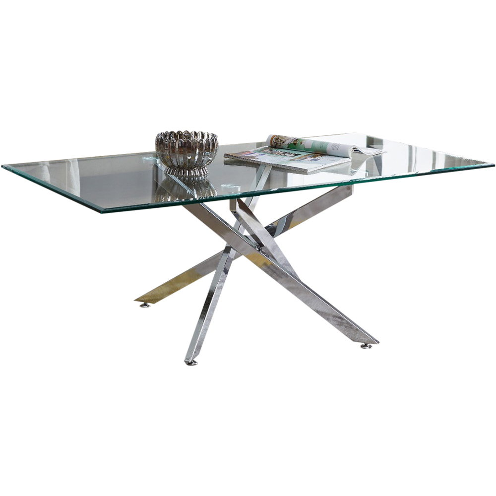 Furniturebox Tavlo Silver Coffee Table Image 2