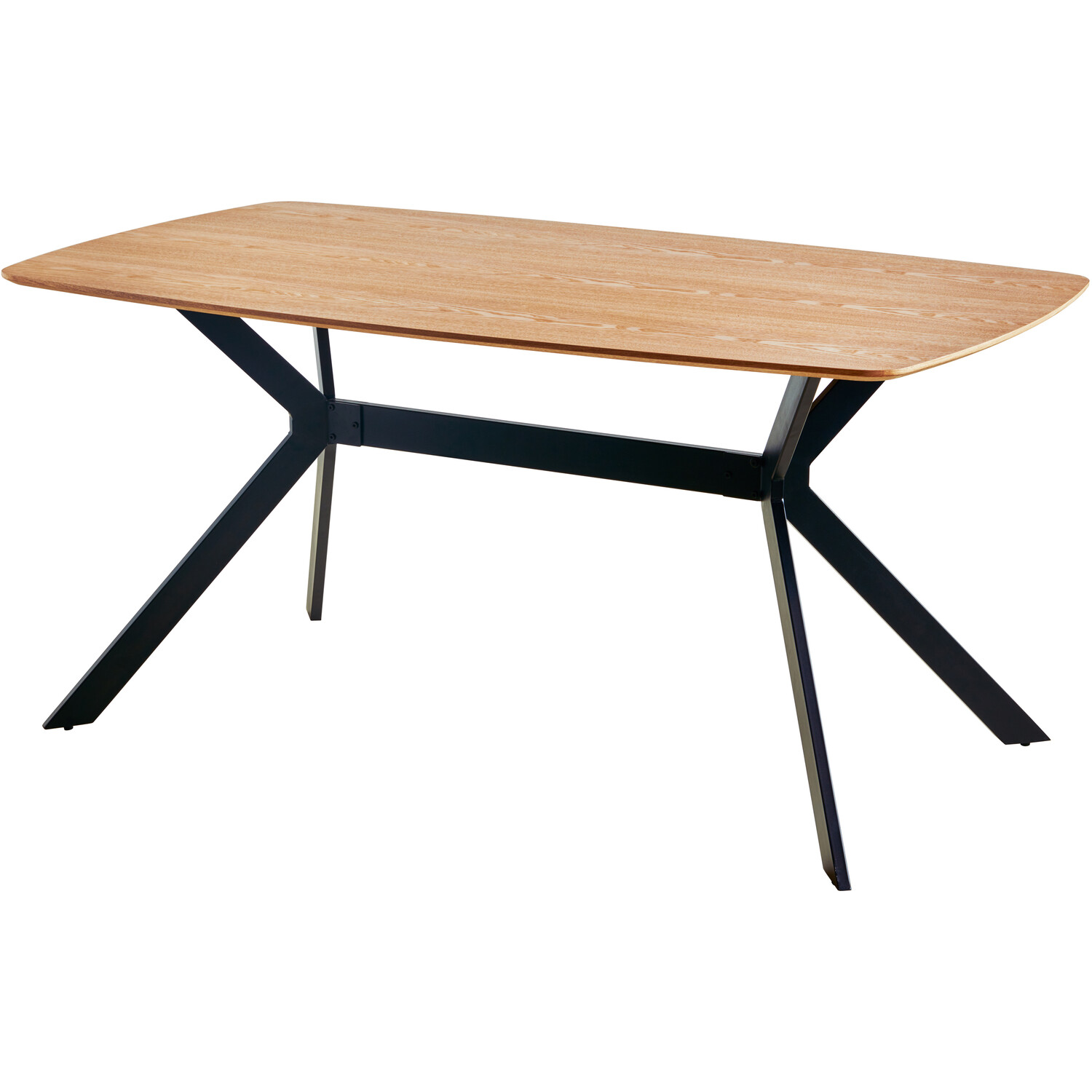 Maybury Rectangular Dining Table Natural Oak Image 5