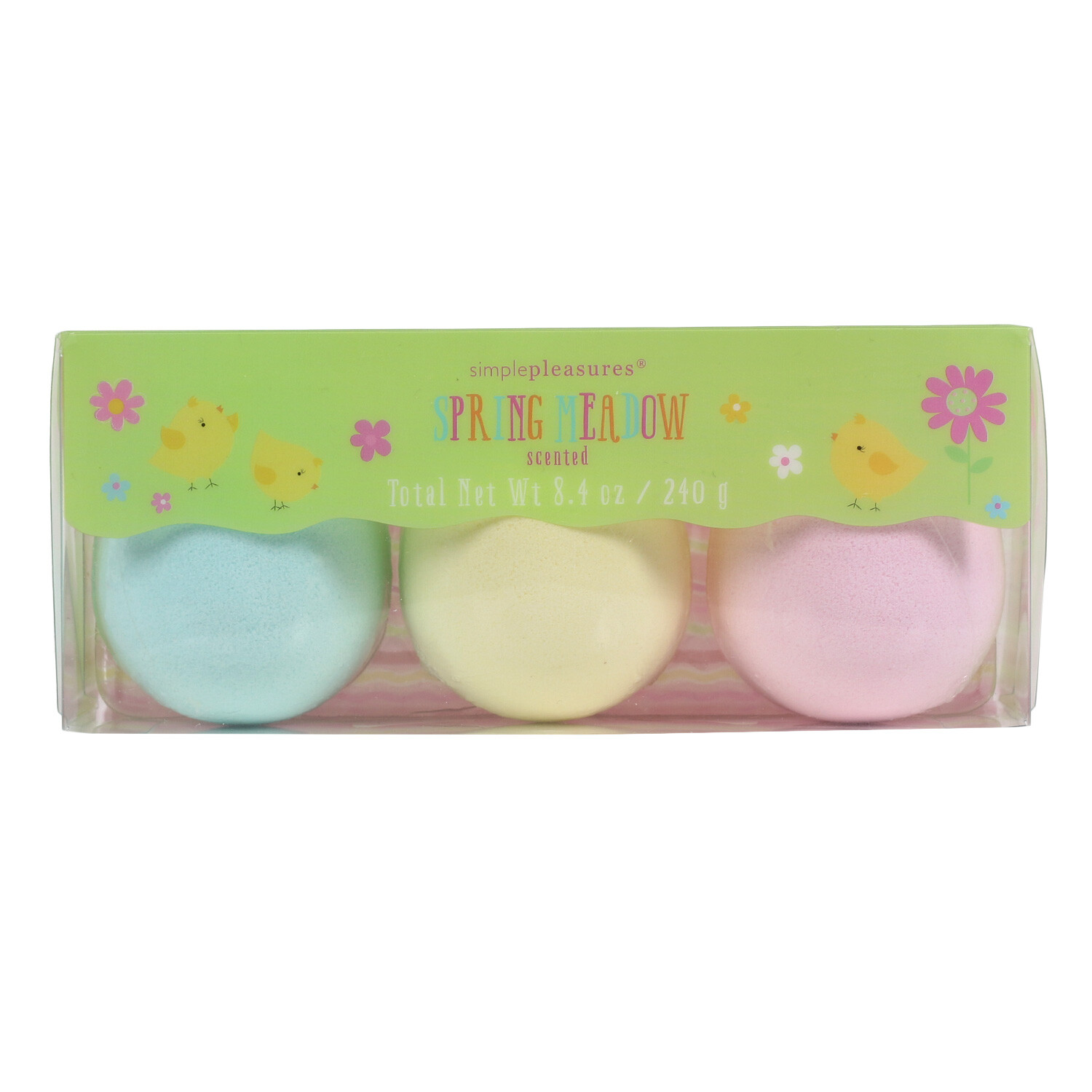 Pack of 3 Egg-Shaped Bath Fizzers Image 1