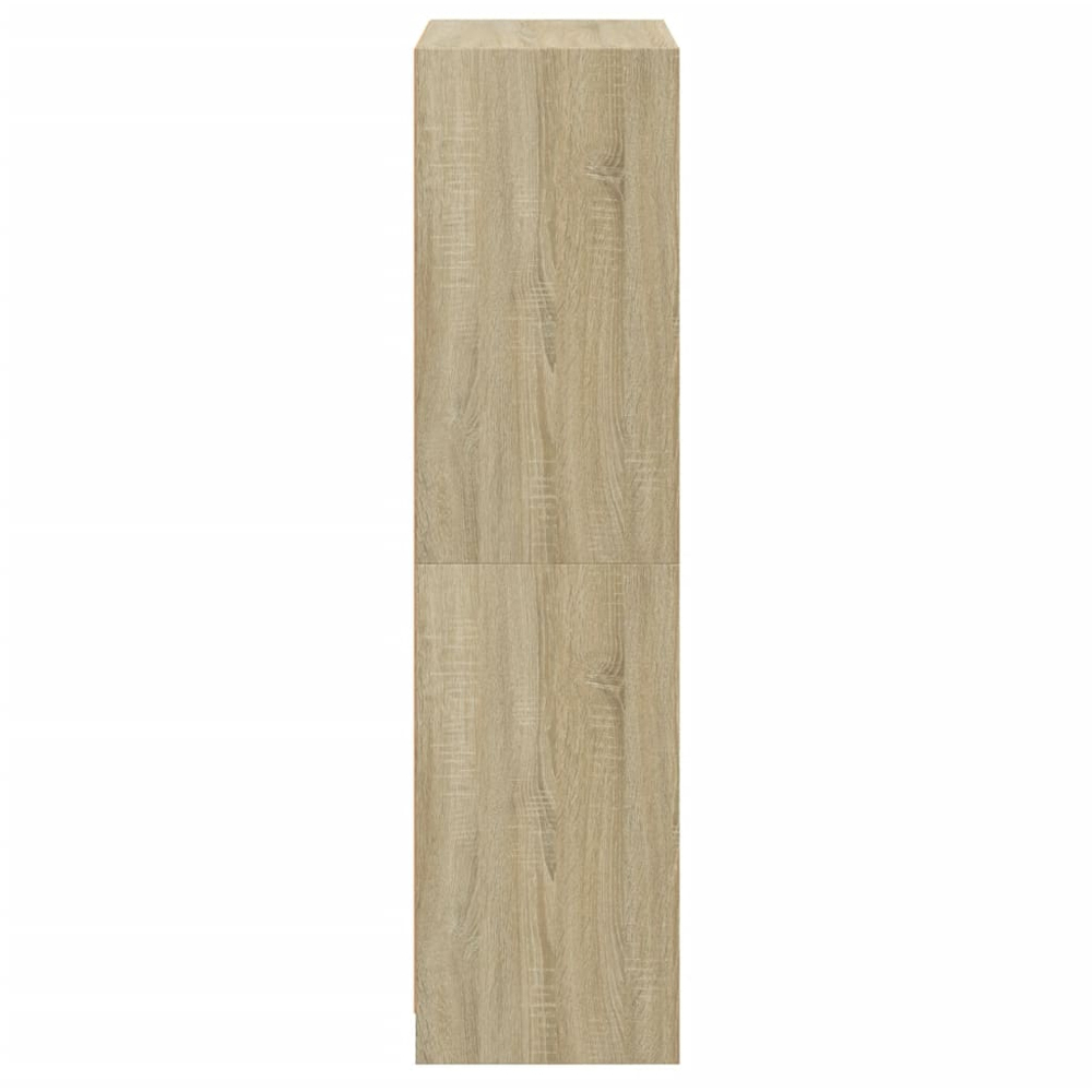 vidaXL 4 Door Sonoma Oak Highboard Image 7