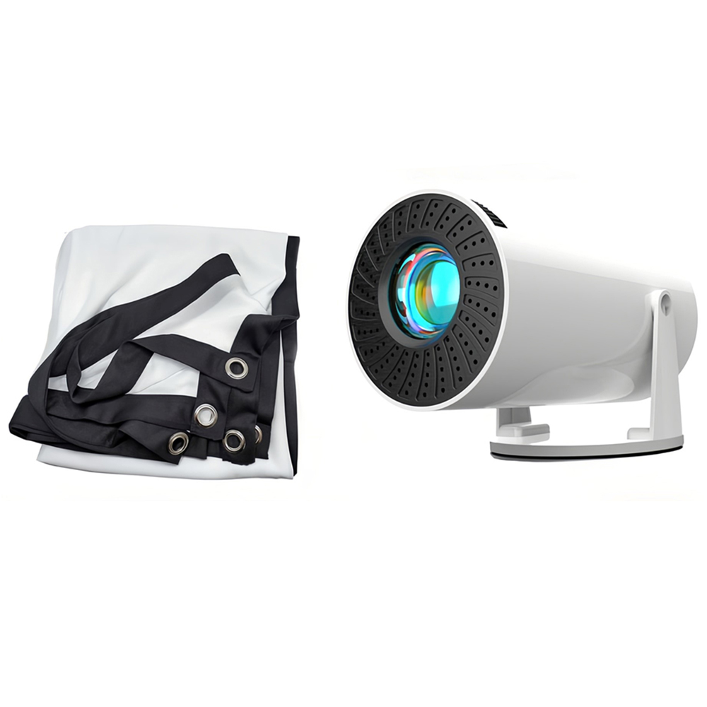 Jaoyeh 8504 F100 Projector and Screen Image 1