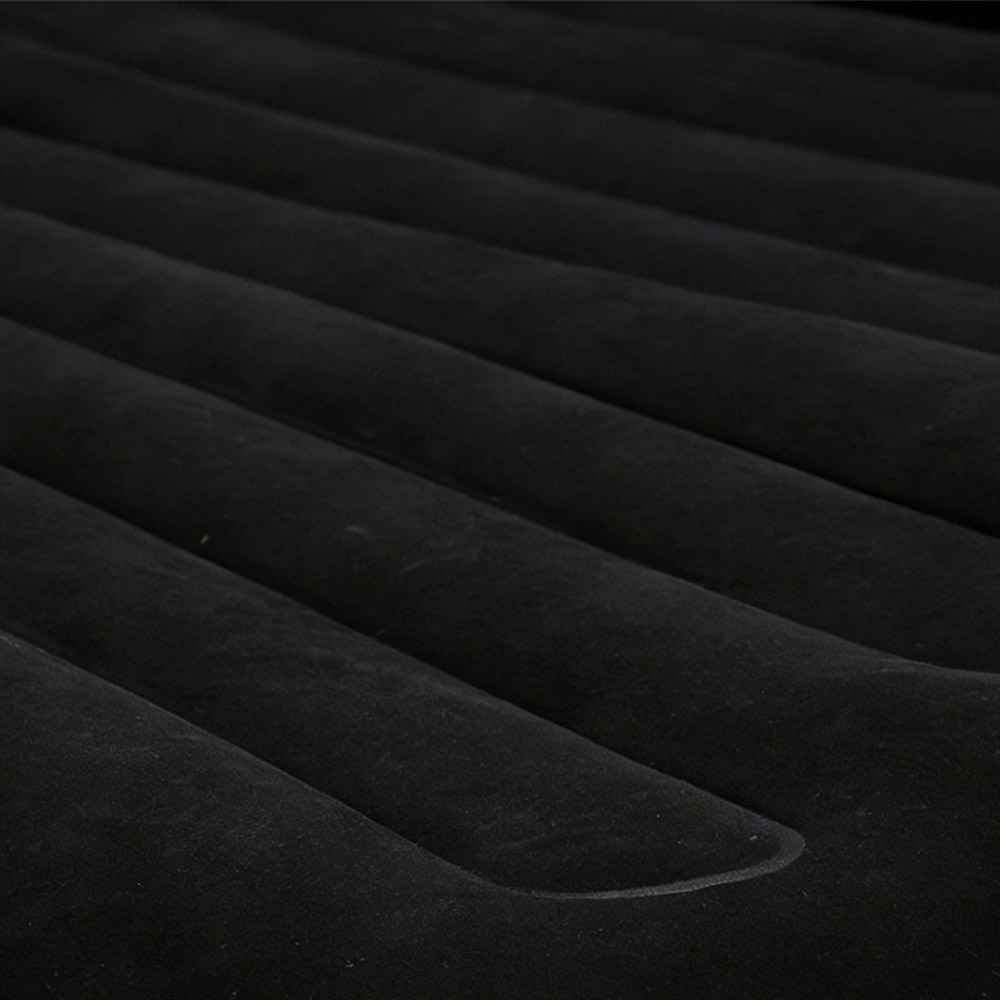 Living and Home Black Extra Thick Car Back Seat Air Mattress Kit Image 6