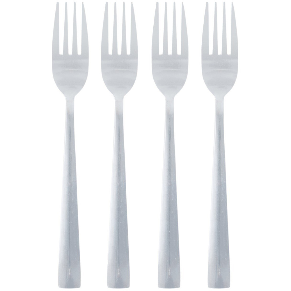 Pack of 4 My Forks Silver Image 1