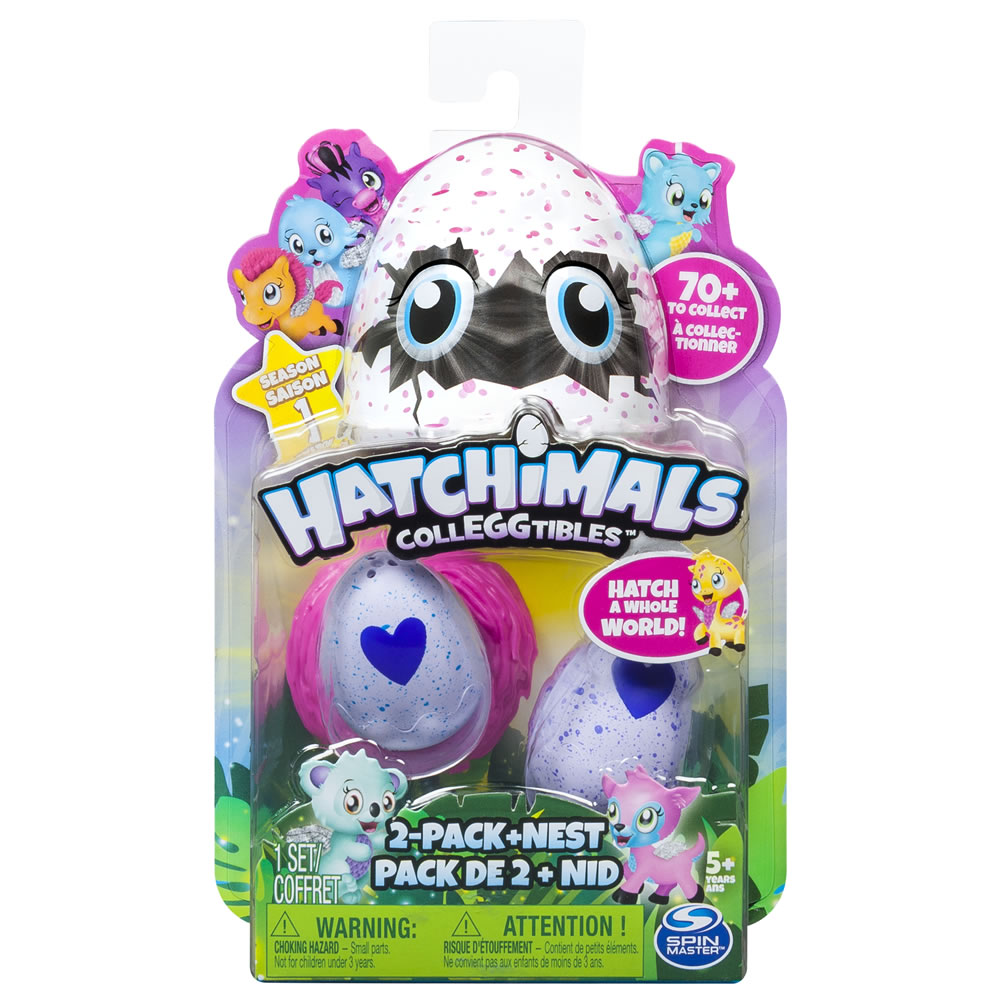 Hatchimals Colleggtible Eggs and Nest 2 pack Image 1