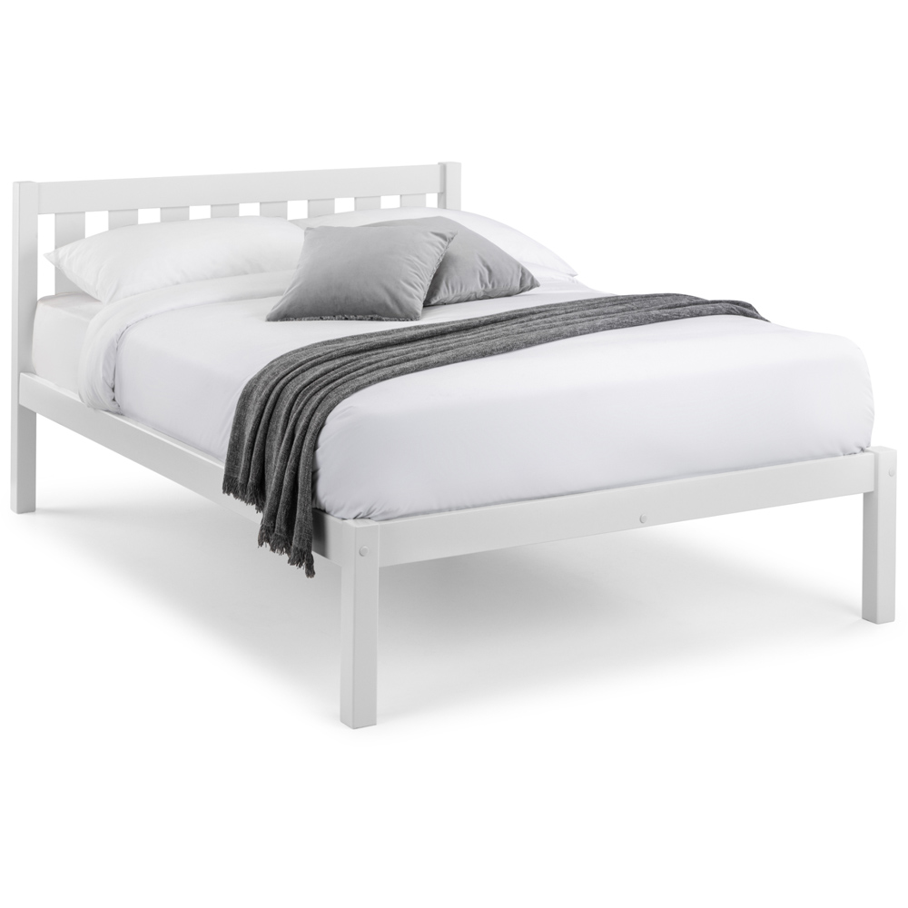 Julian Bowen Luna Double Surf White Bed Image 8