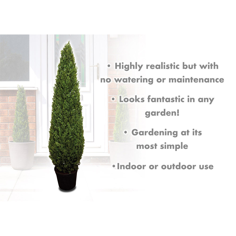 Best4 Green Artificial Topiary Tree 90cm Image 6