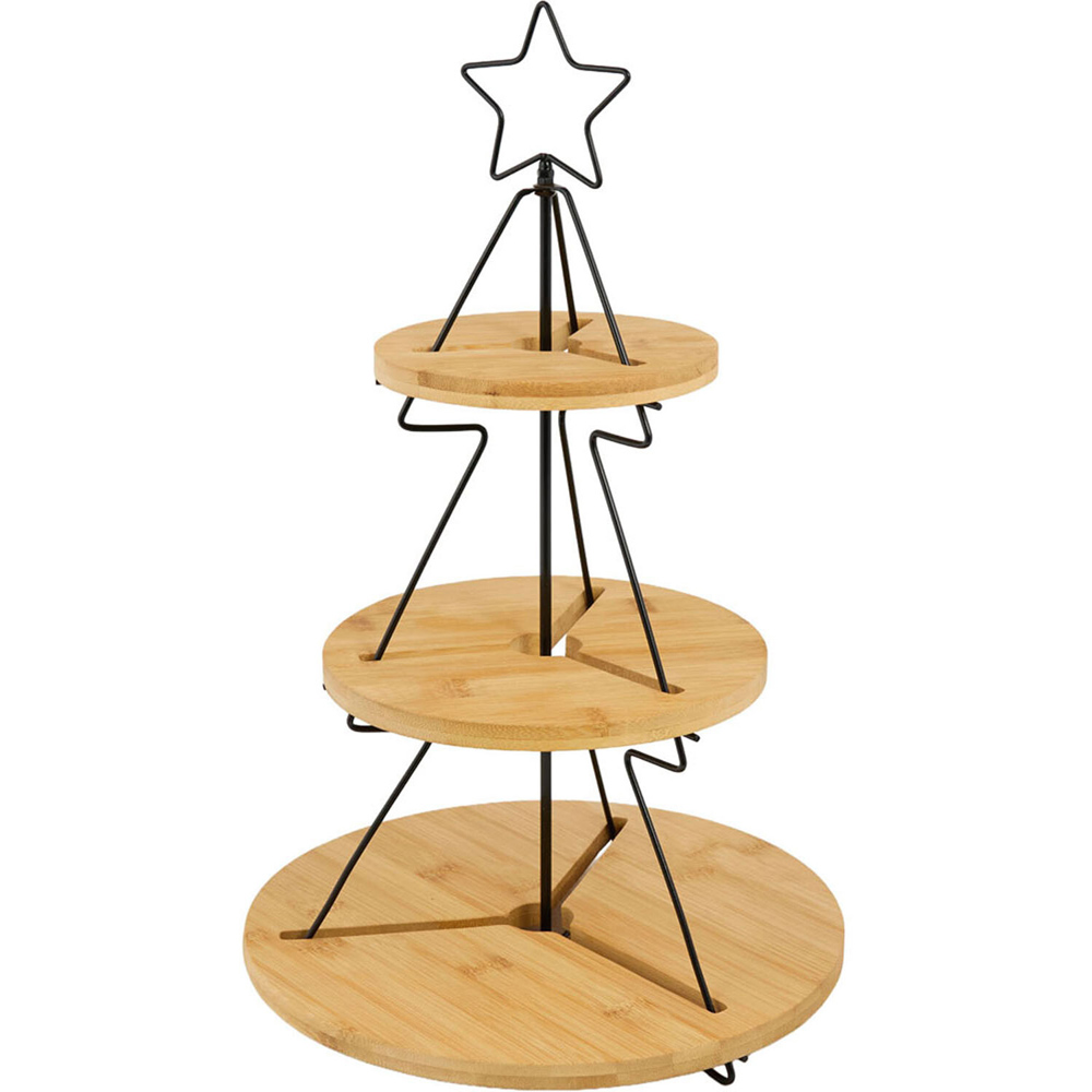 Christmas Tree Shaped Cake Stand Image 5