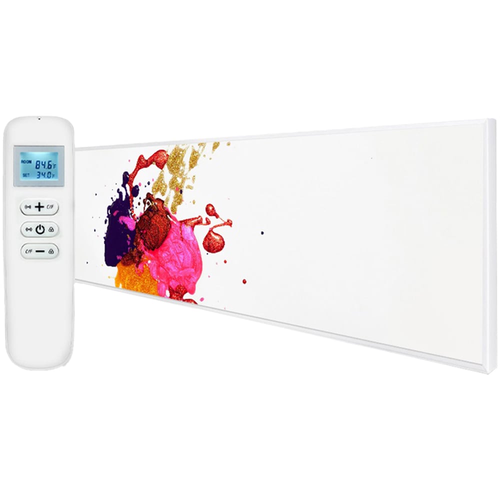 Mirrorstone Nexus 350W Flying Paint Wi-Fi Infrared Heating Panel 295 x 1195mm Image 1
