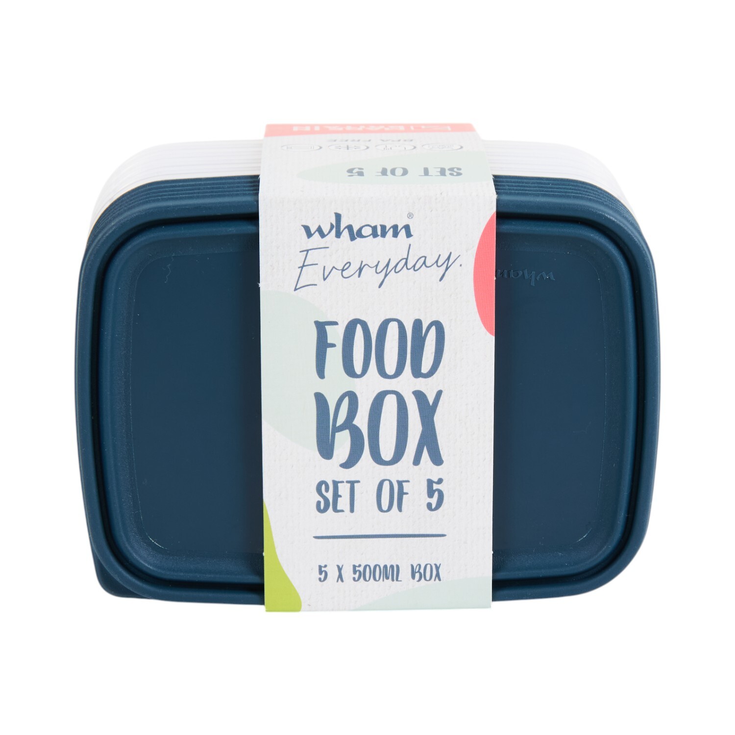 Everyday Reusable Food BoxesNavy5 Image 1