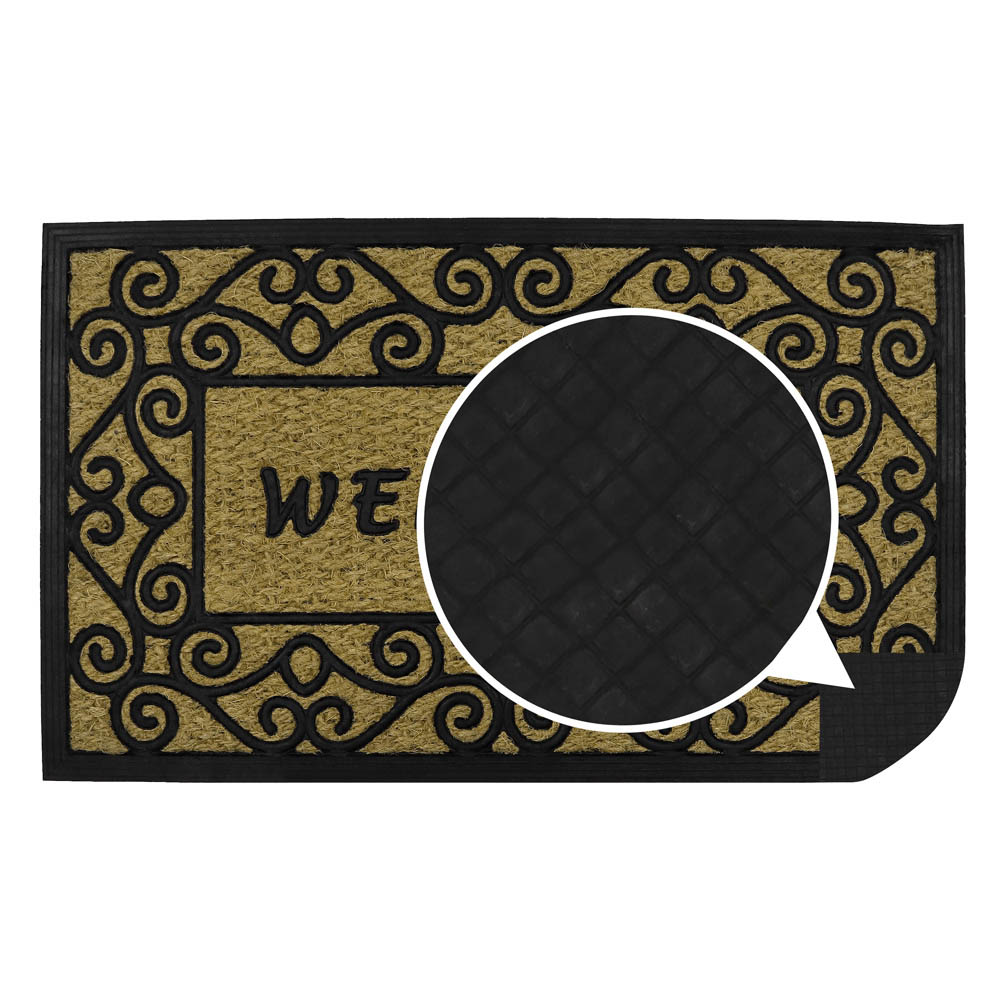 JVL Welcome Woven Tuffscrape Doormat 45 x 75cm Image 7