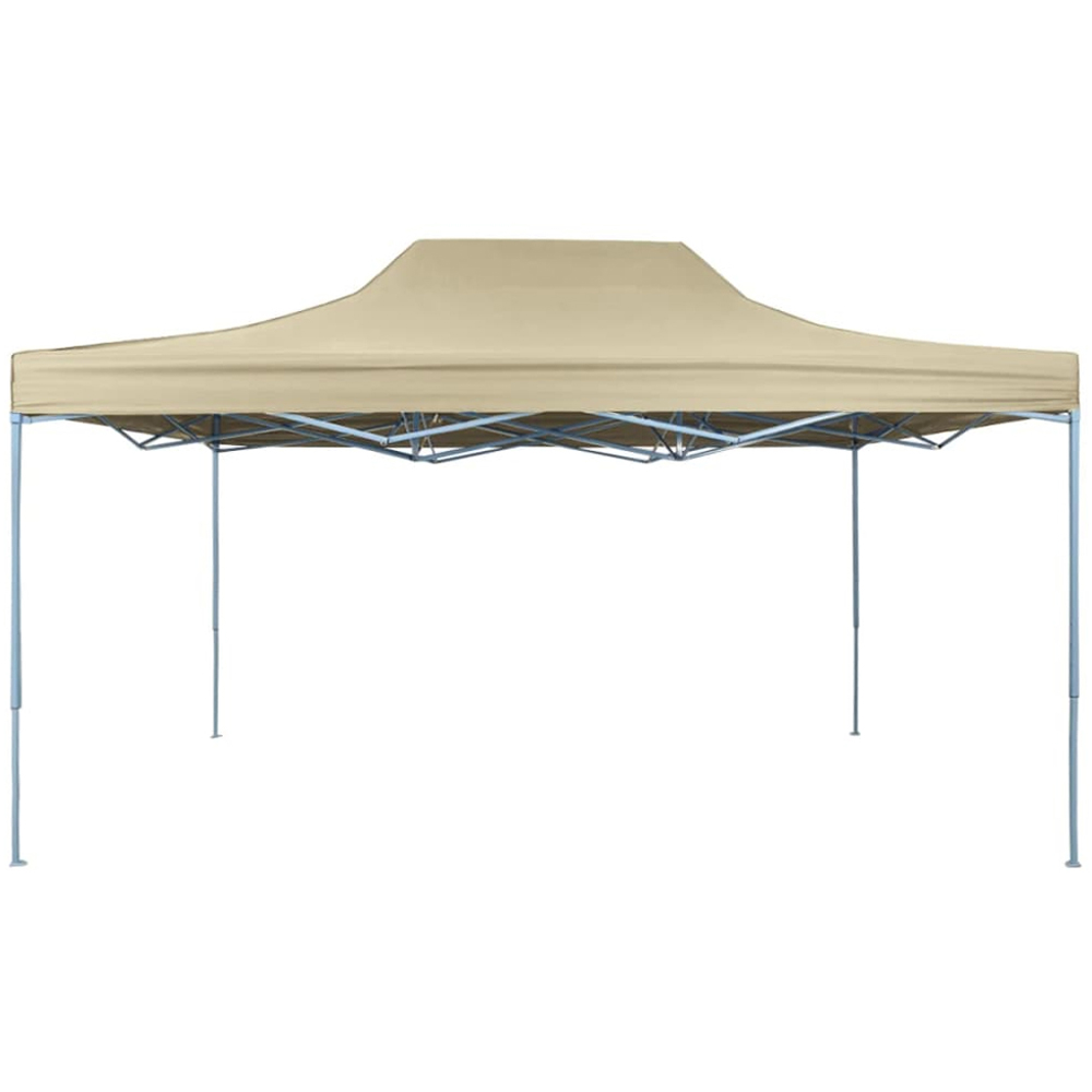 vidaXL 3 x 4.5m Cream White Garden Marquee Image 2