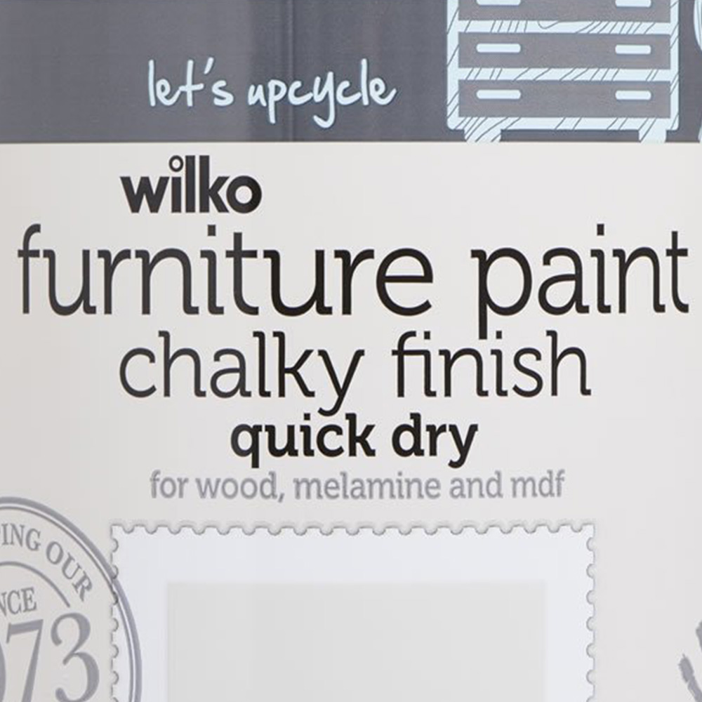 Wilko Quick Dry Soft Putty Furniture Paint 750ml Image 3