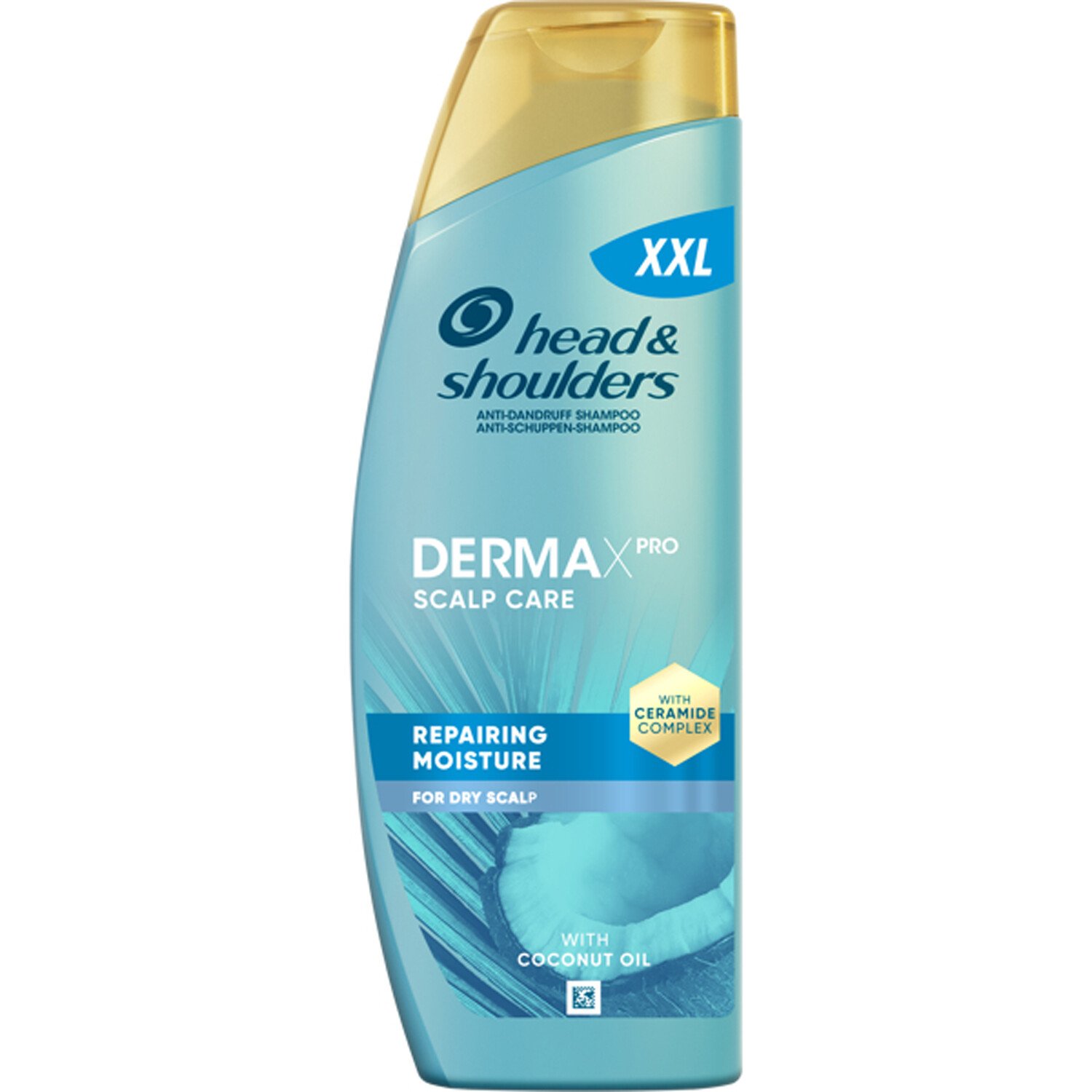Head & Shoulders DermaXPro Repairing Moisture Shampoo 500ml - Blue Image