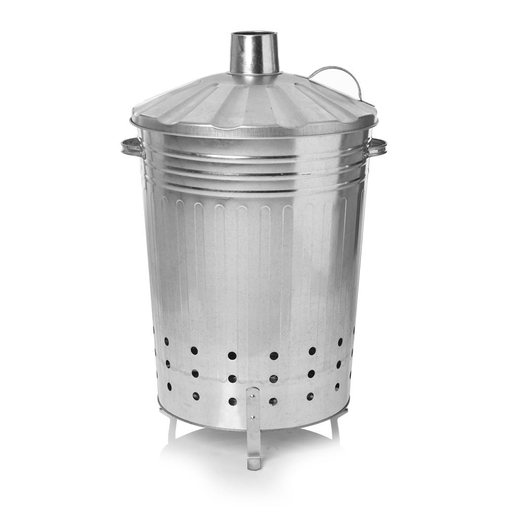 Apollo Galvanised Incinerator 80L Image 2