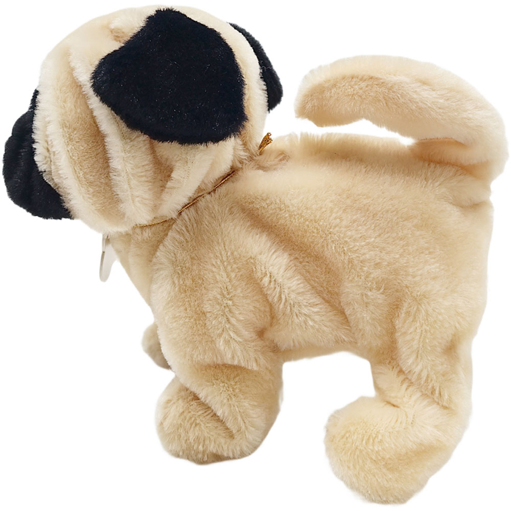 Pugs at Play Peanut The Pug Interactive Walking Dog Plush Soft Toy Image 4
