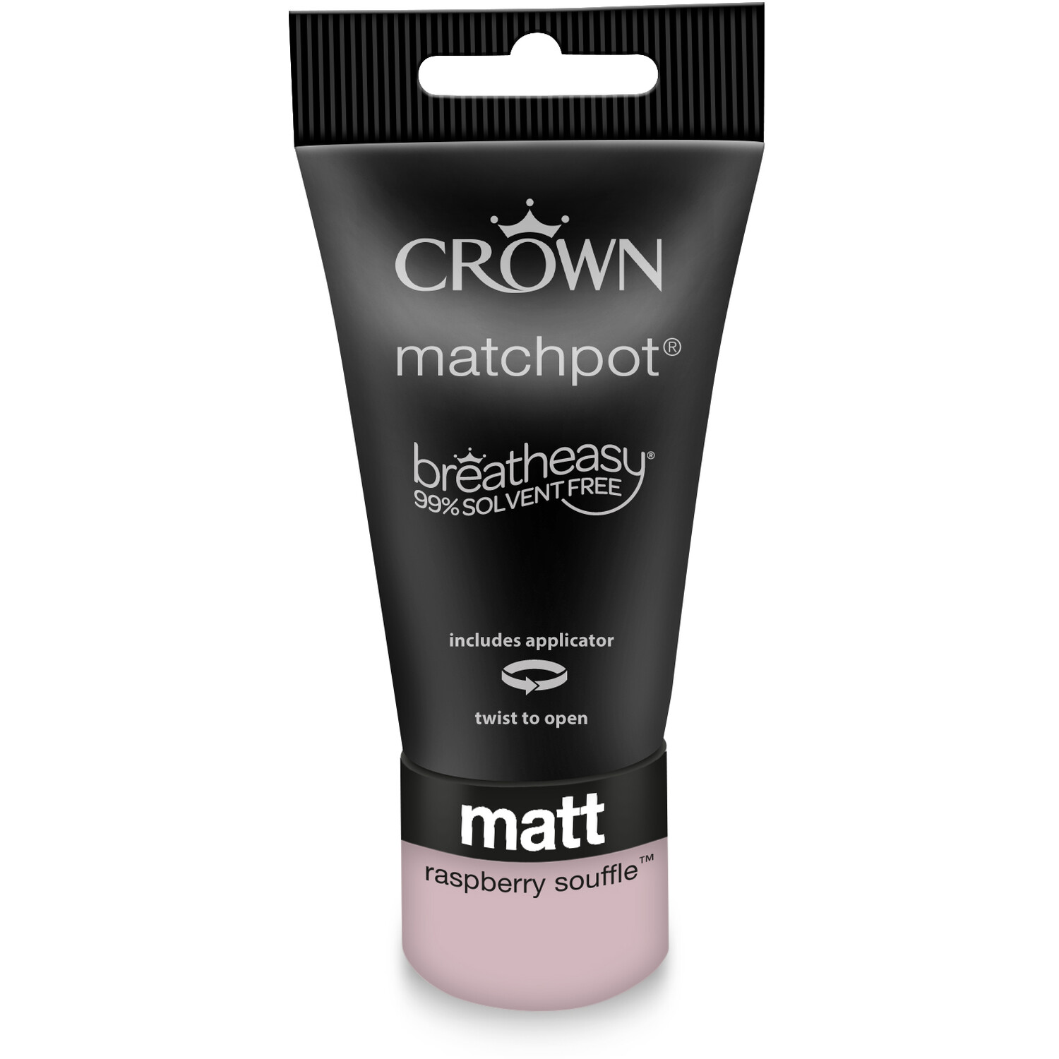 Crown Breatheasy Raspberry Souffle Matt Feature Wall Tester Pot 40ml Image