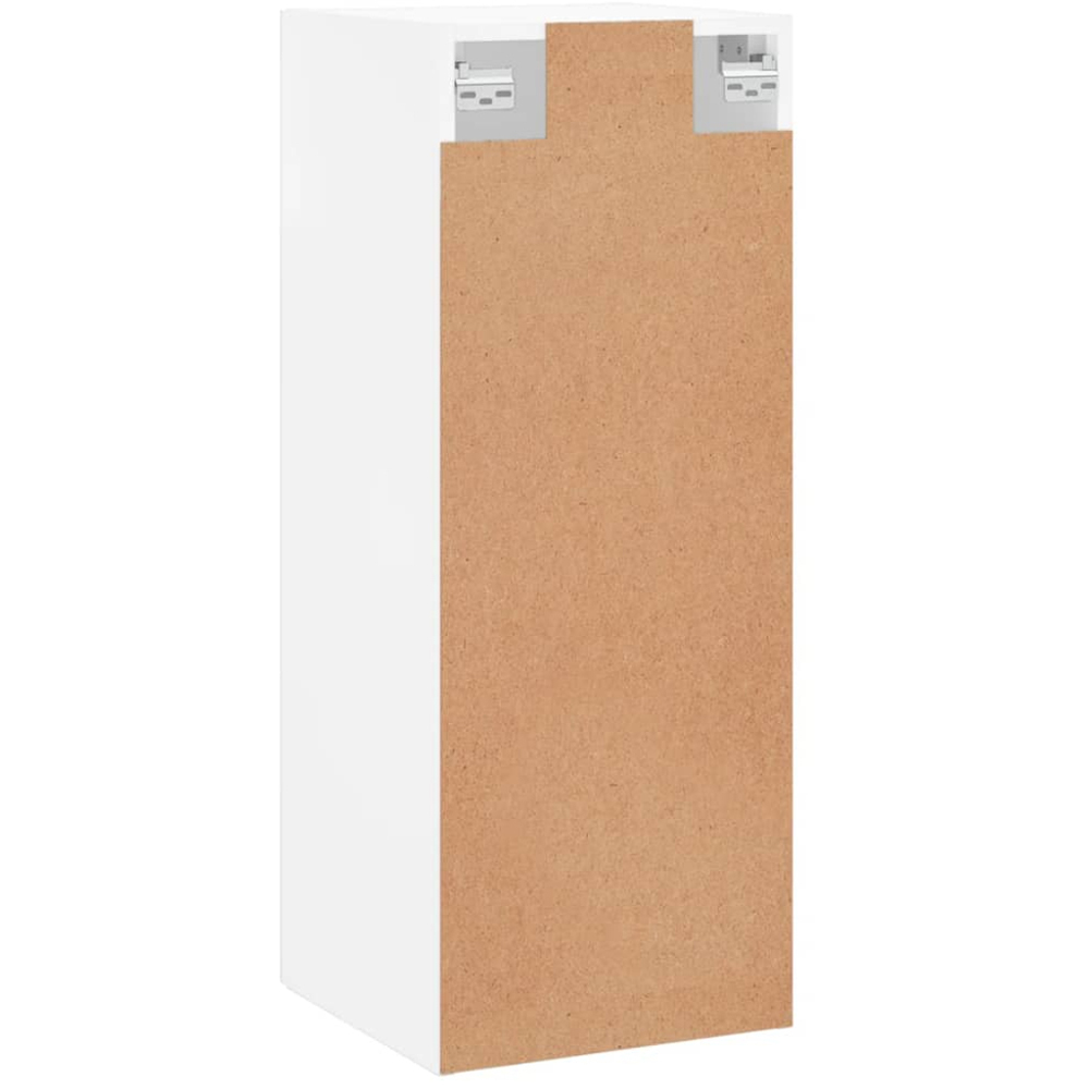 vidaXL Single Door White Wall Mounted Cabinet Image 9