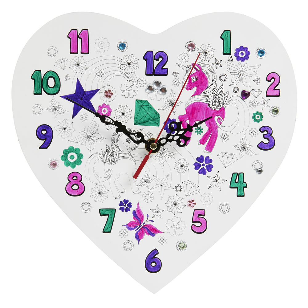 Wilko Decorate Your Own Wall Clock Image 2