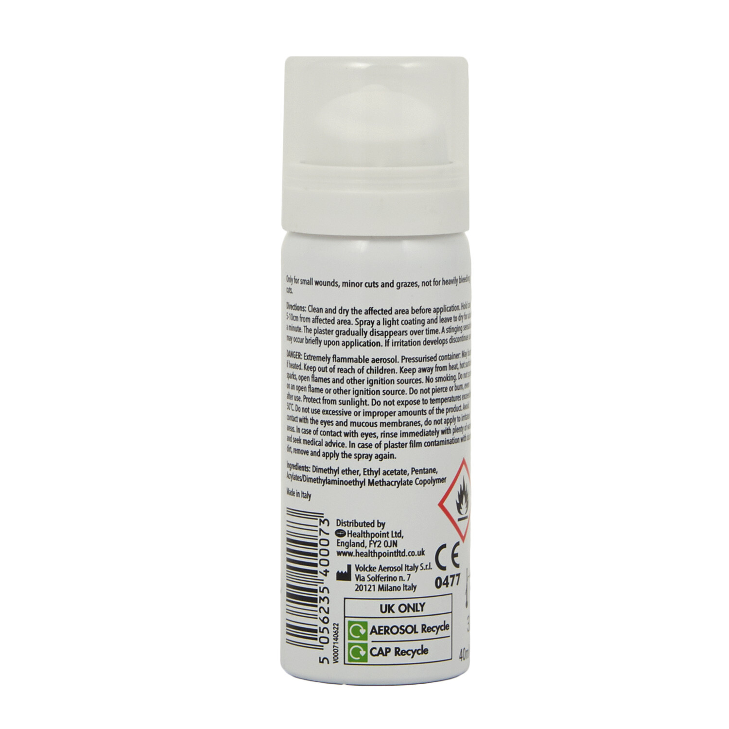 Healthpoint Spray Plaster 40ml - White Image 2