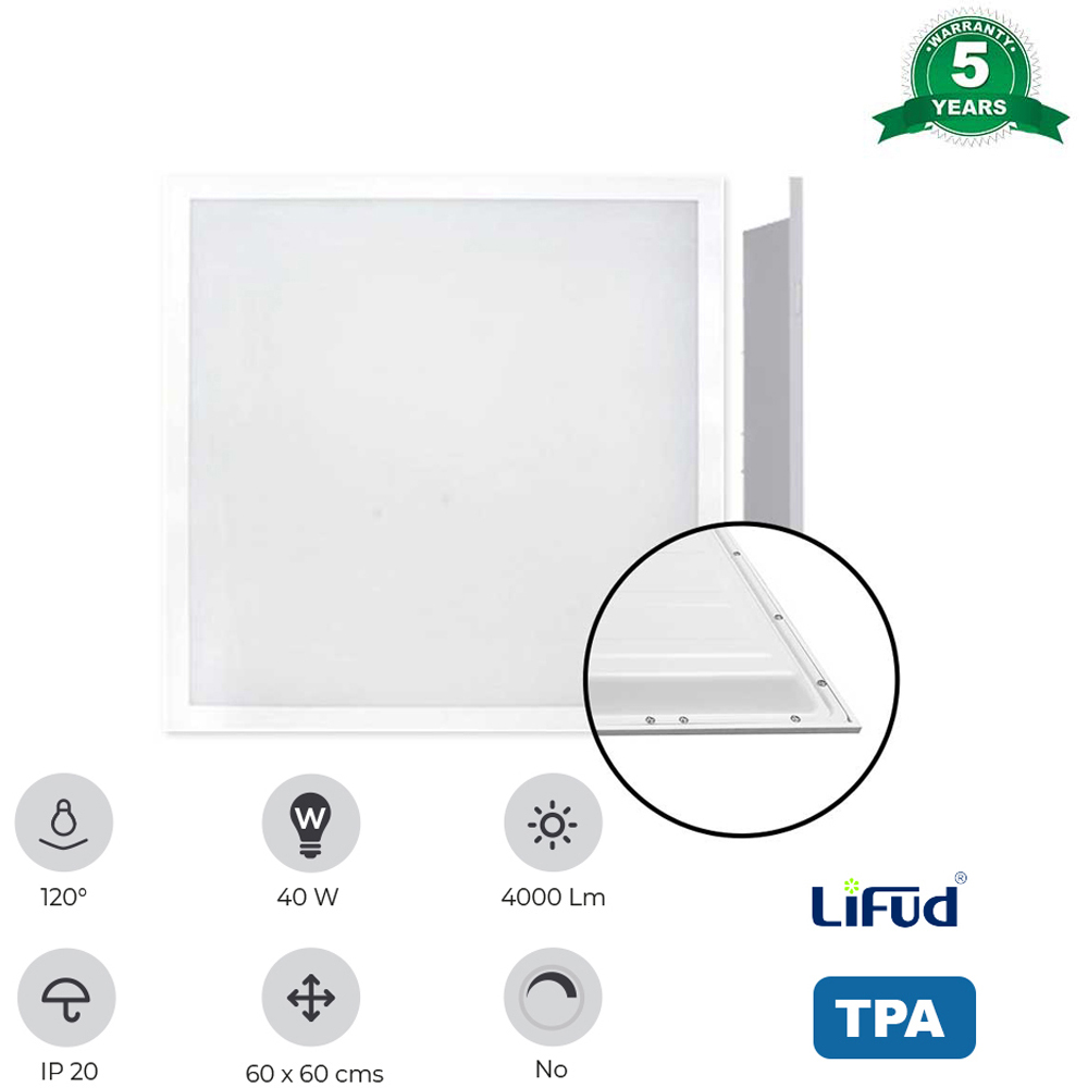 ENER-J 40W 4000K Surface Mounting LED Backlit Panel Light Image 9